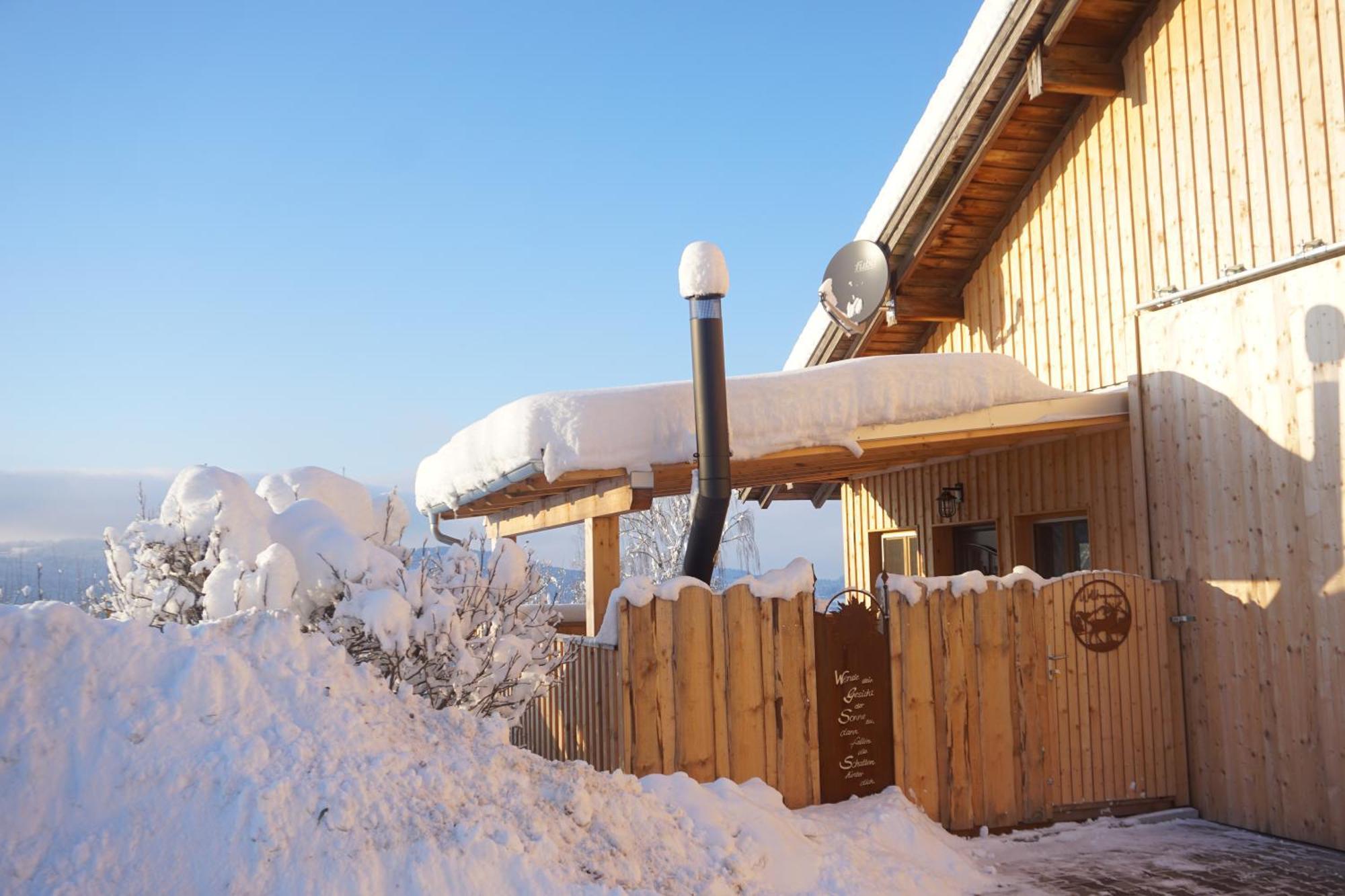 Chalet Waldzeit Zachenberg Bagian luar foto