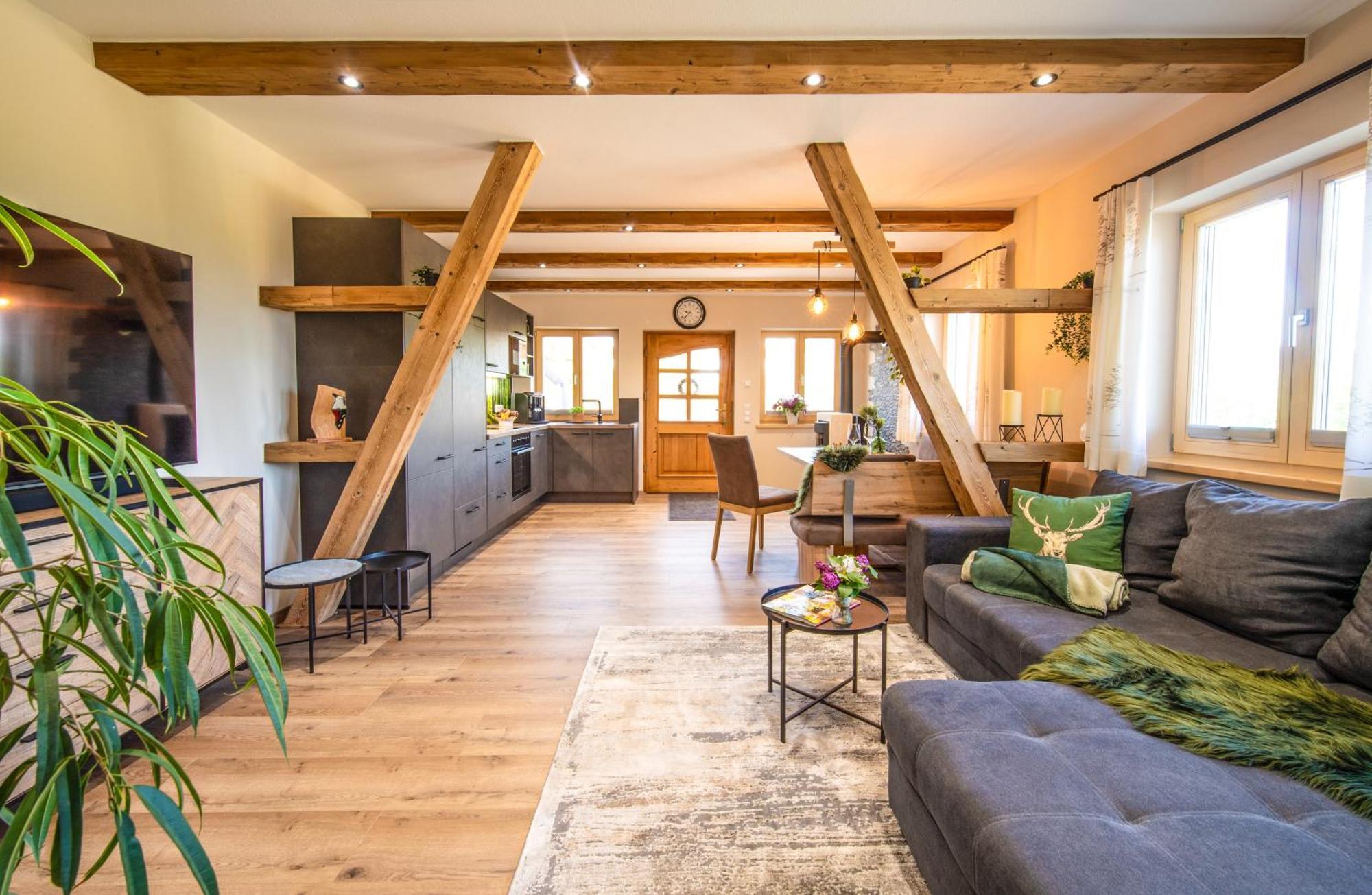 Chalet Waldzeit Zachenberg Bagian luar foto
